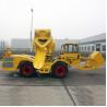 Buy cheap Double Cone Roll Concrete Construction Equipment , 1.2m3 Self - Feeding Concrete Mixers 55kw 4500kg from wholesalers