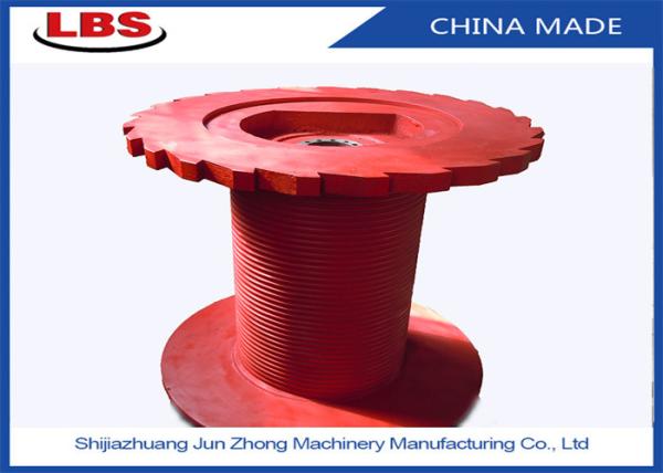 Quality Oil Rigging Main Part Rope Winch Drum Carbon Steel Lbs Groove for sale