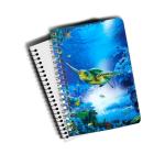 Plastic 3d Effect Cover Notebook Animal Design 3d Lenticular Printing