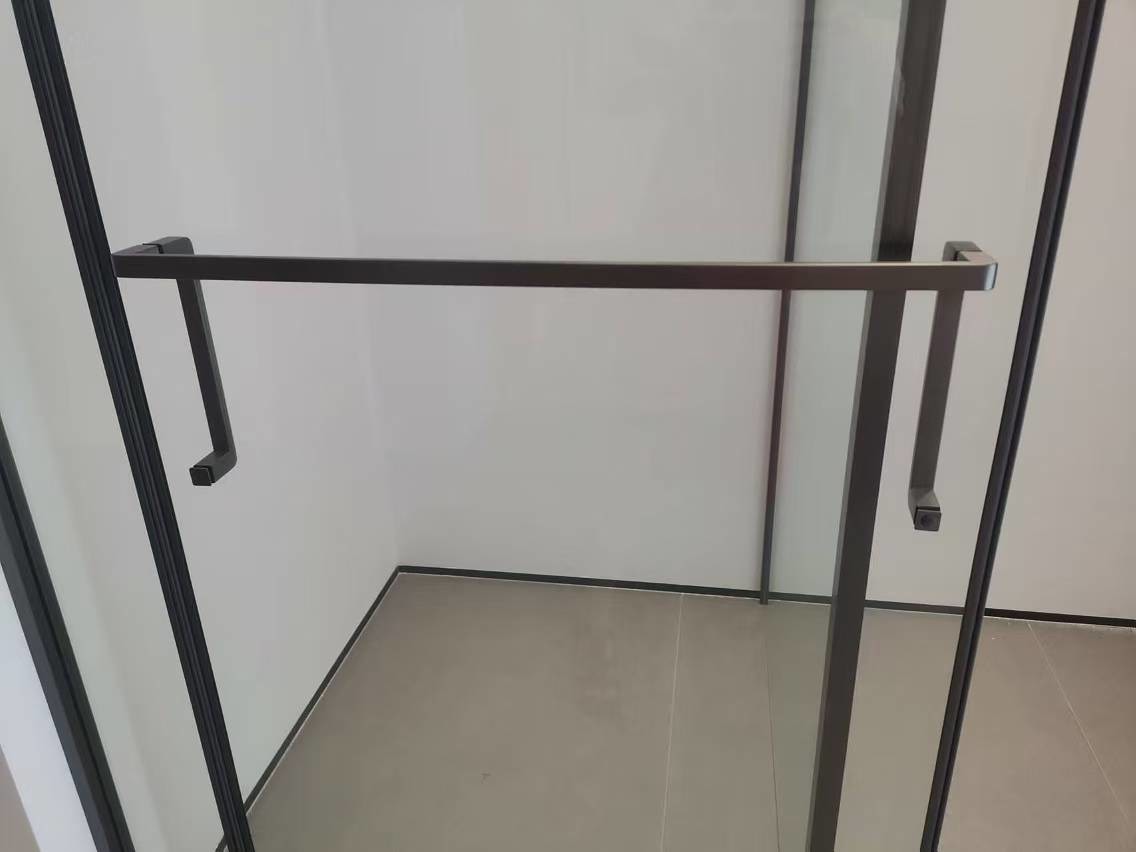 Stainless Steel Shower Sliding Door Frame Customized Multiple Color