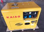 Single Phase Key Start Silent Small Diesel Generators 2KW - 10KW AC KDE6500T