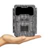 Buy cheap Outdoor hunting camera KW696 dual-lens 30MP waterproof IP67 1080p night vision up to 512GB storage no-glow trail camera from wholesalers