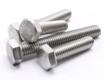 Hardware Stainless Steel Bolts Nuts DIN933 with Plain Zinc and Grade SUS304