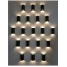 Buy cheap Waterproof up down black led outdoor wall lights & exterior wall light outside wall lamp from wholesalers