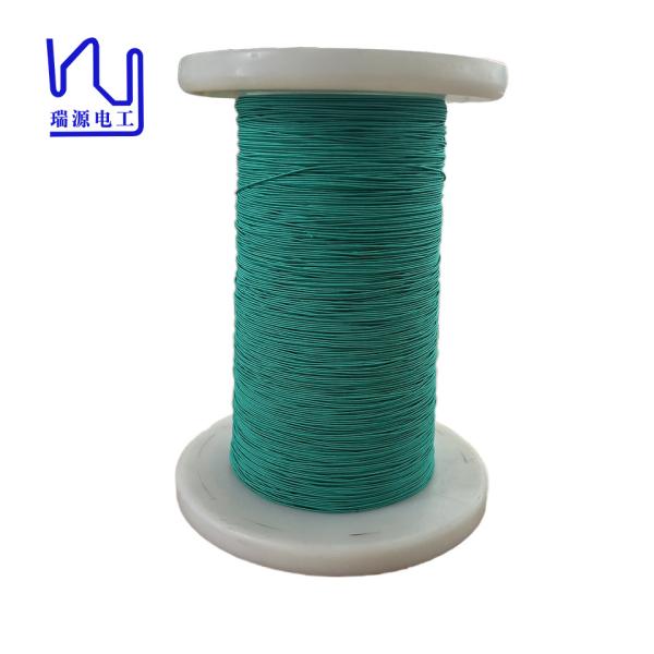 Buy cheap 0.1mmx 80 Natural Silk Covered Litz Wire Green / Red Wire from wholesalers