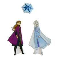 Buy cheap Frozen Theme Molded Icing Cake Toppers , Edible Muffin Cake Decoration product