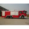 Buy cheap Multi-Function 6x4 Drive Dry Powder And Foam Fire Truck 64L/S Roof Monitor from wholesalers
