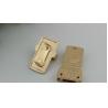 Buy cheap Fashion bag make accessories light gold metal press locks for handbags from wholesalers