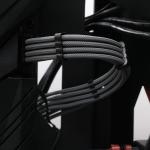 Hot Selling Arc Cable Cotton Sleeved Computer PC ATX Used Male to Female