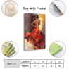 Buy cheap Canvas Print Hand Painted Oil Painting Poster Graceful Girl Dancers Wall Art For Living Room from wholesalers