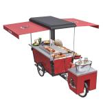 3 Wheel Mobile Bar Beer Reserve Trike Barbecue Vending Cart