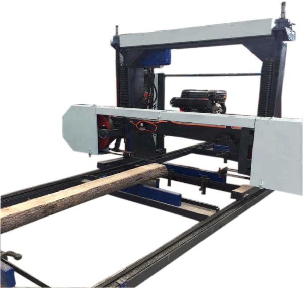 Buy cheap MJ1600D Round Log Sawing Bandsaw, Horizontal Cutting Mobile Portable Sawmill for sale from wholesalers