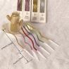 Buy cheap Gold Thread Curve Candles Silver Birthday Cake Candles Birthday Party Decorations from wholesalers