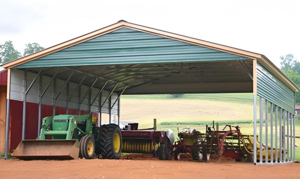 Buy cheap Weather Proof Steel Farm Storage Buildings For Tractor Farming Equipment from wholesalers