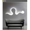 Buy cheap Irom LED Indoor Wall Lamp Originality Curves A Wide Variety Of Styles 1270MM from wholesalers
