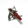 Buy cheap ODM Red Spintite Crimson Talon Archery Broadhead Tip 100grain 3blade from wholesalers