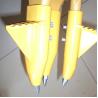 Buy cheap Alumnium Total Station Accessories , Yellow Topcon Tripod Parts from wholesalers