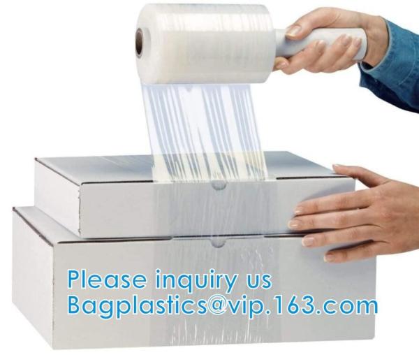 Buy cheap Hand Rolls, Stretch Wrap Film, Cling Plastic Pallet Supplies, Durable Self-Adhering, Packing, Moving from wholesalers
