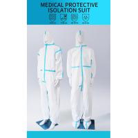 Buy cheap Anti Dust Disposable Protective Suit Waterproof Chemical Working Face Cover product