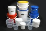 20L Plastic Pail Mould , Plastic Bucket Mould Hot Cold Runner Customized Size