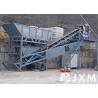 Buy cheap Professional Mobile Concrete Batching Plant Movable 25m3 Ready Mixed Precast from wholesalers