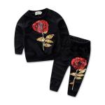 Girls' Children'S Jumper Sets Long Sleeve Two Piece Worsted