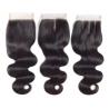 Buy cheap 100% Virgin Brazilian Wavy Long Hair Bundles Three Part 4 X 4 Closure from wholesalers
