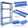 Buy cheap Heavy Duty Metal Movable Storage Shelves Adjustable Pallet Racking System from wholesalers