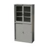 Buy cheap Corrosion Resistant Hygienic Two Glass Door Filing Cabinet from wholesalers