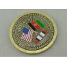 Buy cheap Anti-Terrorist Strike Force Personalized Coin, Soft Enamel, Antique Brass, Copper Stamped from wholesalers