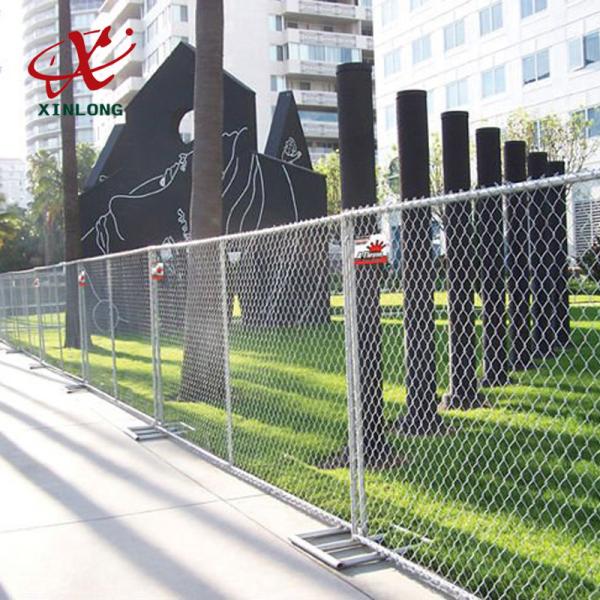 Buy cheap Professional Temporary Chain Link Fence Panels For Sports Field / Construction Site from wholesalers