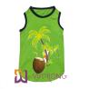 Buy cheap 100% Cotton Print Coconut Tree Elasticity Summer Pet T Shirt Hawaii Music Played from wholesalers
