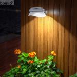 1.2V 1600mA Solar Powered LED Wall Light AA NI-MH Battery IP55 Waterproof