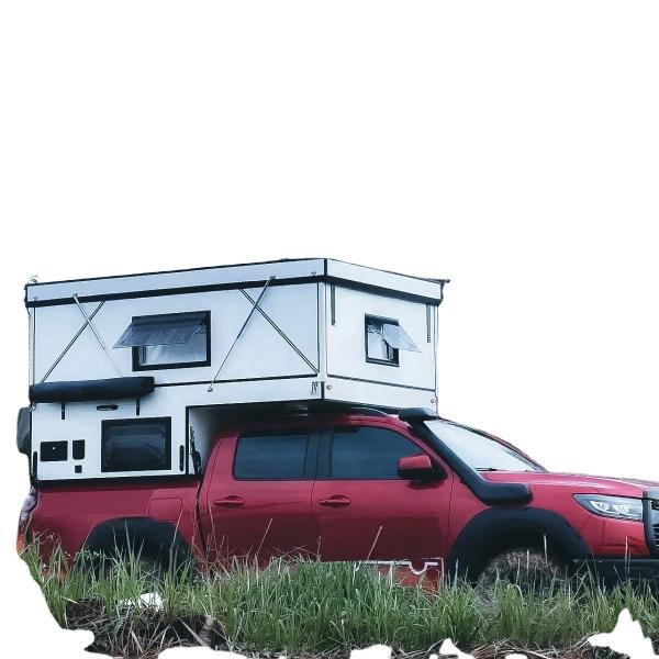 Buy cheap 1995-1996 TOYOTA TRUCK White Fiberglass Camper Canopy for Garden and Retractable Roof from wholesalers