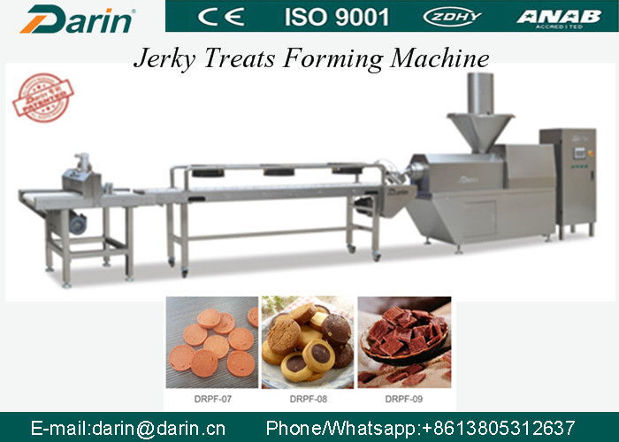 Cold Extruded Dog Jerky Snack Treat Machine with capacity of 200-300kg per hour Pet Food Machine