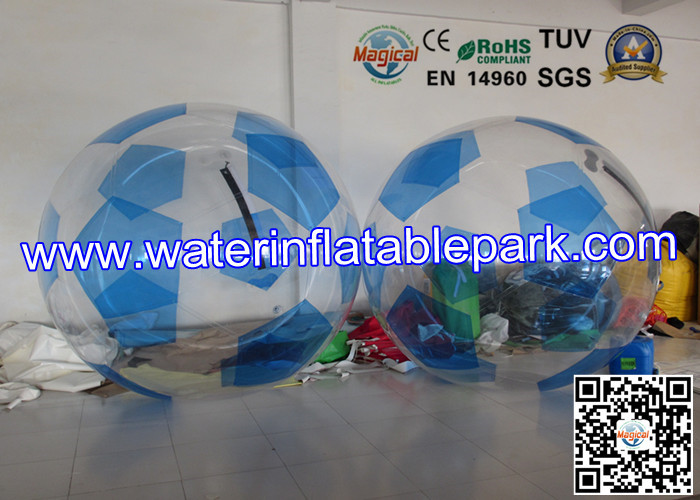 PVC Inflatable Water Ball , Outdoor Inflatable Football with Fun