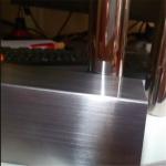 aisi stainless steel tube decorative tubing no.4 brushed finish for railing and