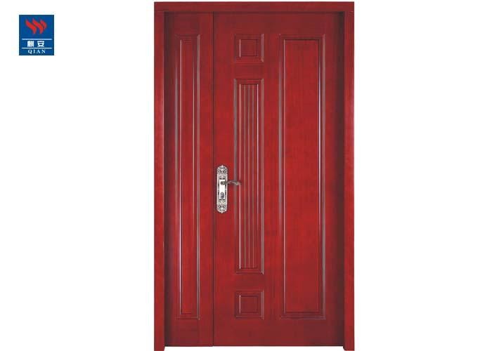 Internal Hotel Bedroom Plywood Lacquer Solid Wood Entry Door