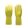 Buy cheap Kitchen Latex Flock Lined Rubber Gloves , Cleaning Gloves With Cotton Lining from wholesalers