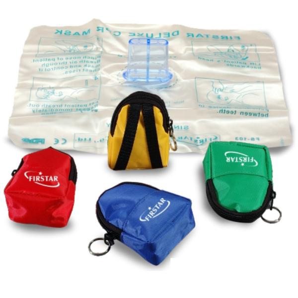 Buy cheap First Aid Cpr Face Shield Keyring With Glove Covid 19 Cpr Plastic Barrier from wholesalers