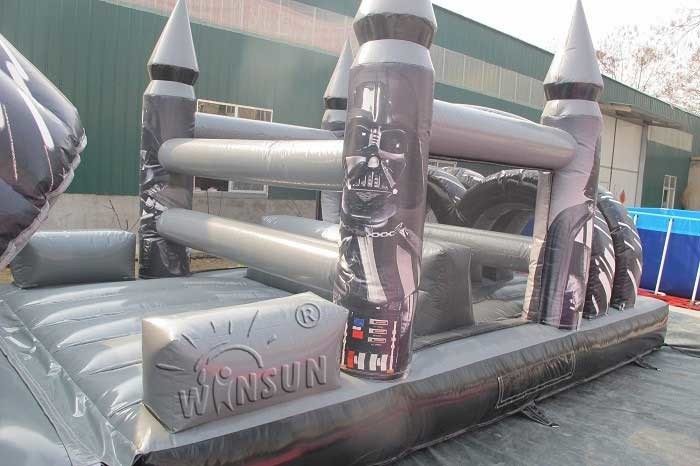 Star Wars Themed Inflatable Sports Games / Blow Up Race Track Water Resistant