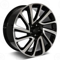 Buy cheap A356.2 Replica Land Rover 20 Inch Rims PCB 108mm 120mm 20x8 Black Wheels product