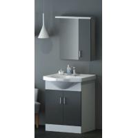 Buy cheap Moisture Resistant MDF Floor Mounted Bathroom Cabinets 600*500*840mm Size product