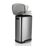 20L Kitchen Stainless Steel Trash Can for Bathroom, Kitchen, Process Room,