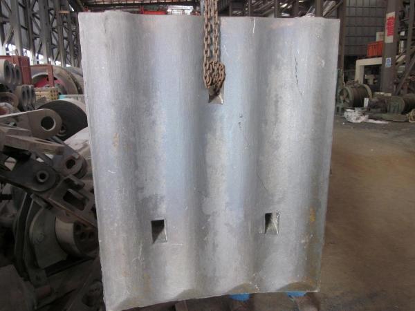 Buy cheap High Cr White Iron Mill Liners D-12-D Coal Mill Hardness HRC58 - HRC61 After Shot Blasting from wholesalers