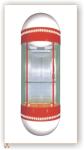 Buy cheap ORIA Capsule lift sightseeing glass panoramic elevator from wholesalers
