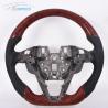 Buy cheap Custom Mahogany Ford Carbon Fiber Steering Wheel Smooth Leather F150 from wholesalers