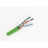 Buy cheap 1000ft UTP Cat6A Network Cable , 0.57mm Solid Bare Copper Ethernet Cable from wholesalers