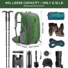 Buy cheap Outdoor Sports Lightweight Camping Backpack , Comfortable Ultralight Backpack 40L from wholesalers