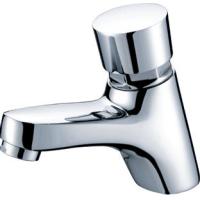 Buy cheap Polished Chrome Self Closing Faucet Brass Mixer Taps with CE , 0.05MPa - 0.9MPa product